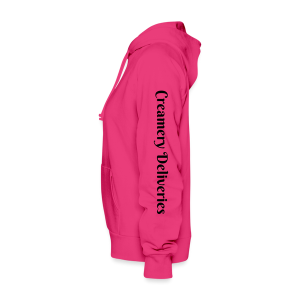 Creamery Deliveries StarPuffs Women's Hoodie - fuchsia