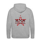 RNS Global Men’s Premium Hoodie - heather grey