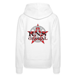 RNS Global Women’s Premium Hoodie - white