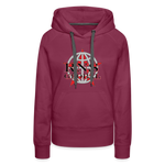 RNS Global Women’s Premium Hoodie - burgundy