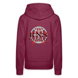 RNS Global Women’s Premium Hoodie - burgundy