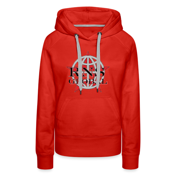 RNS Global Women’s Premium Hoodie - red