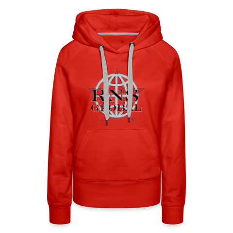 RNS Global Women’s Premium Hoodie - red