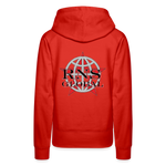 RNS Global Women’s Premium Hoodie - red