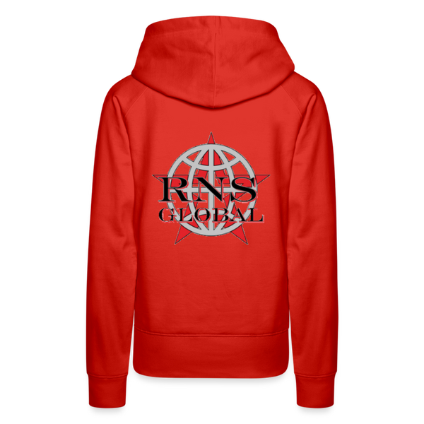 RNS Global Women’s Premium Hoodie - red