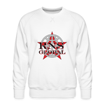 RNS Global Men’s Premium Sweatshirt - white