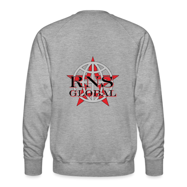 RNS Global Men’s Premium Sweatshirt - heather grey