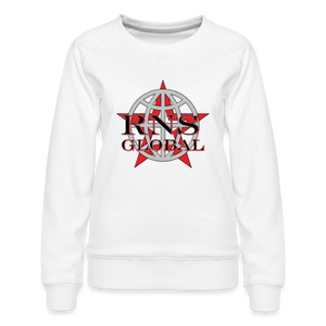 RNS Global Women’s Premium Sweatshirt - white