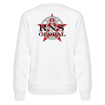 RNS Global Women’s Premium Sweatshirt - white