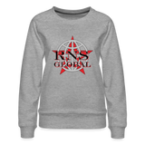 RNS Global Women’s Premium Sweatshirt - heather grey