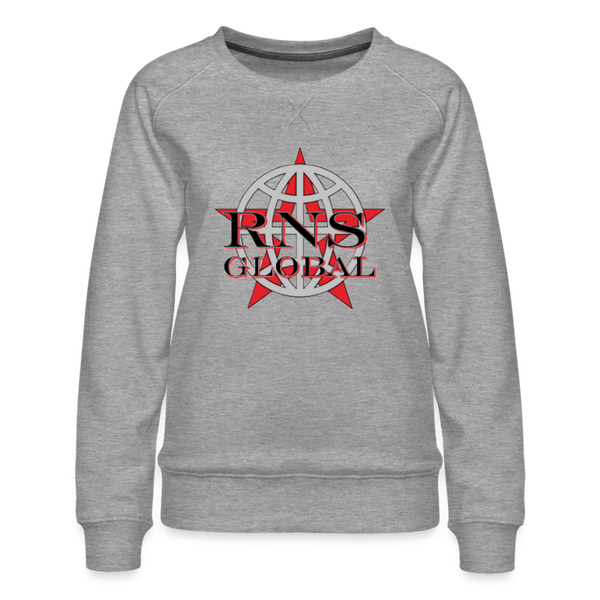 RNS Global Women’s Premium Sweatshirt - heather grey