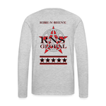 RNS Global Men's Premium Long Sleeve T-Shirt - heather gray