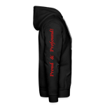 D'IMAG'E Couture Juneteenth Men’s Premium Hoodie - black