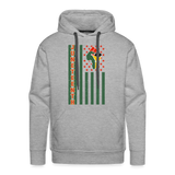 D'IMAG'E Couture Juneteenth Men’s Premium Hoodie - heather grey