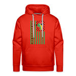 D'IMAG'E Couture Juneteenth Men’s Premium Hoodie - red